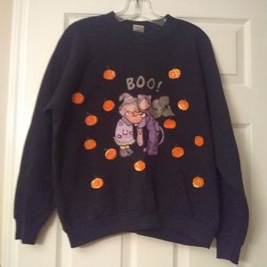 Homemade Handmade Halloween Sweatshirt